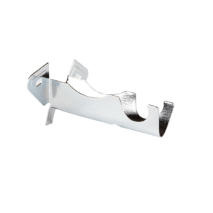 SOPORTE SIMPLE 16 MM CROMADO (2 UNID)