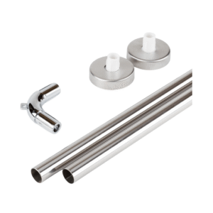 BARRA ANGULADA 19MM 1.00 X 1.00 C/FLANCHE.