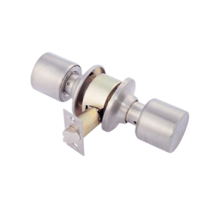 CERRADURA POMO CILINDRICA MOD.205 S/PASO AC.INOX