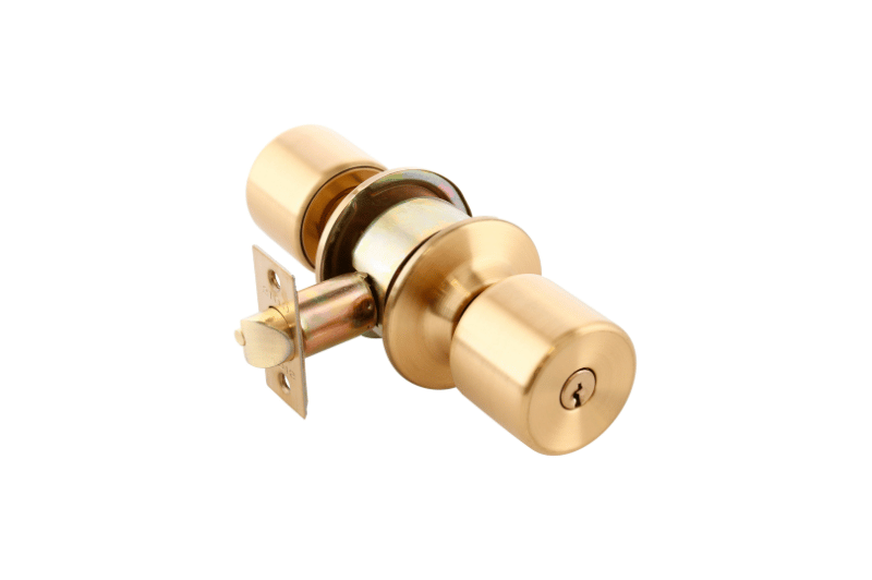 CERRADURA POMO CILINDRICA MOD.205 ACC. BRONCE SAT