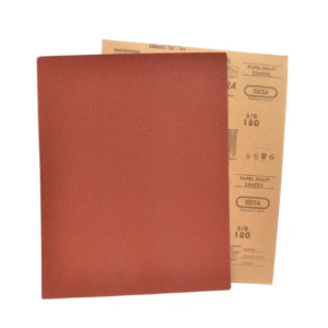 LIJA PAPEL KRAFT MADERA N° 180 ISESA (611412)