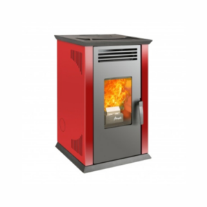 CALEFACTOR PELLET ITALY 8100 ROJA