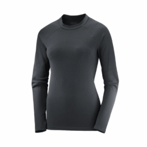 CAMISETA P/CAPA WARM TOP SALOMON S NGR M 19487