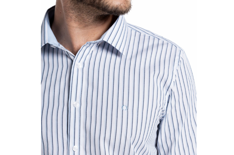 CAMISA TREVIRA LISTADA POTROS 572 H PTI501052N - Imagen 2