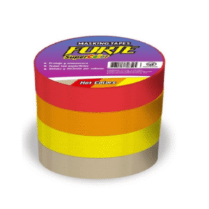 CINTA MASK/TAPE 4PACK COLORES HOT (1002085)