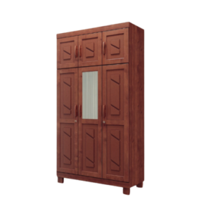 CLOSET 6P C/ESPEJO COBRE