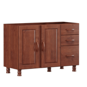 MUEBLE DE COCINA 2 PUERTAS 3 CAJONES