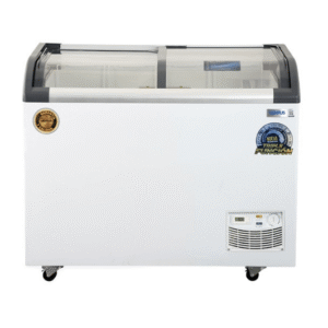 CONSERVADORA VIDRIO SEMI CURVO 320 LT*