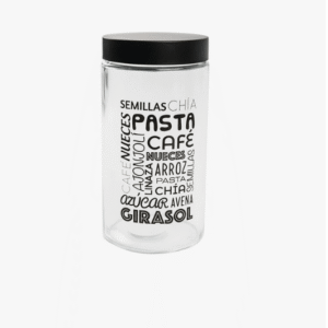 FRASCO VIDRIO BLACK 22 CM.