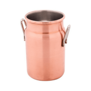 JARRITA LECHE 145ML INOX BAÑO COBRE 4.5X7.5CM