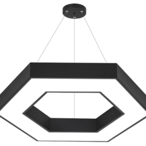 LAMPARA COLGANTE EXAGONAL L.FRIA 36702