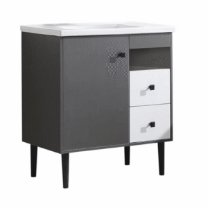 MUEBLE AREN 1P 3C GRIS BLANCO