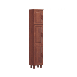 MUEBLE ESTANTE 3P BRONCE IMBUIA