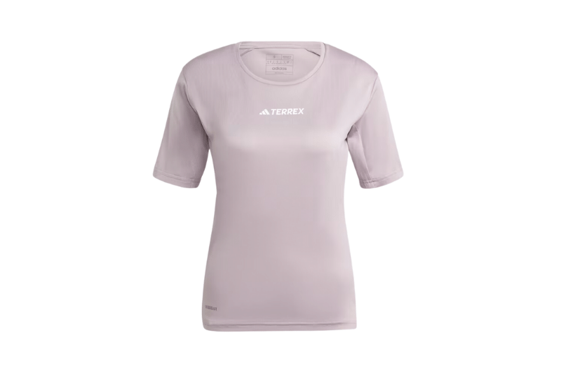 POLERA W MT TEE ADIDAS TERREX LILA M IS0691