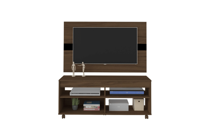 RACK C/PANEL CROSS ALMENDRA - NEGRO