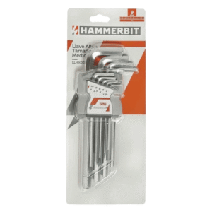 SET LLAVE ALLEN 1.5-10MM 9PCS (LLHK0019) 662