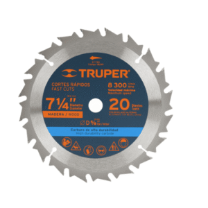 SIERRA CIRCULAR 7 1/4" 20DIENTES 5/8 (1018299)