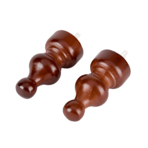 TERMINAL MADERA 19MM ARABE 2UN MIEL 10401505