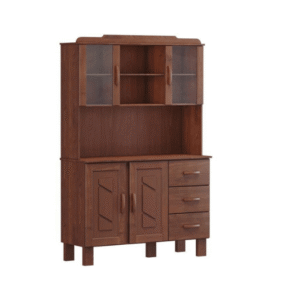 VITRINA 4P 3C COBRE IMBUIA