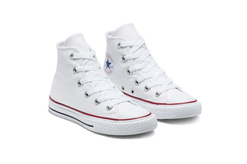 ZAPATILLA CORE HI CONVERSE 31 BLANCO UNISEX 3J253C-102 - Imagen 3